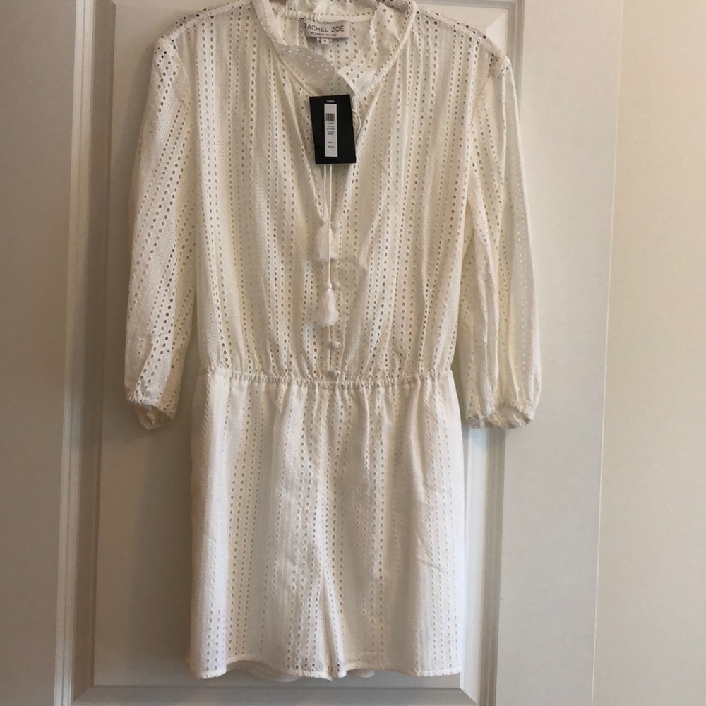 Brand new Rachel Zoe eyelet romper